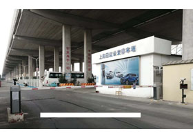 上海新能源公交车停车场